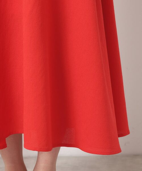 ITS'DEMO / イッツデモ ロング・マキシ丈ワンピース | 【清涼感／手洗い可】麻調メッシュワンピース | 詳細26