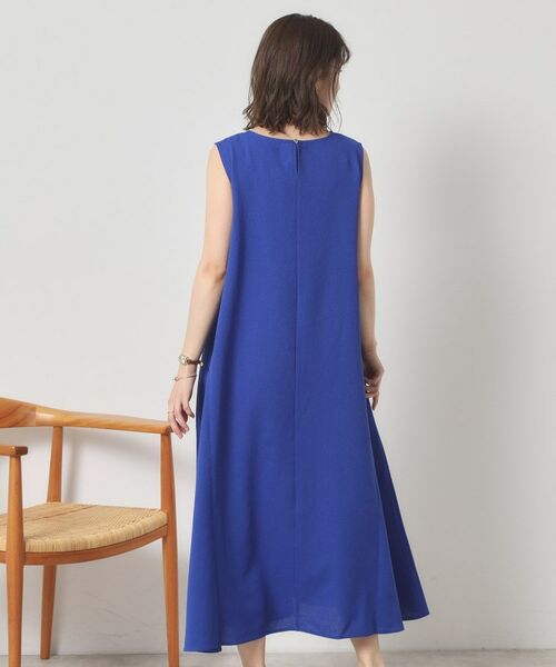 ITS'DEMO / イッツデモ ロング・マキシ丈ワンピース | 【清涼感／手洗い可】麻調メッシュワンピース | 詳細9