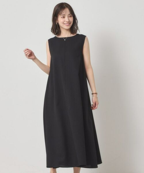 ITS'DEMO 【清涼感／手洗い可】麻調メッシュワンピース ¥3,300