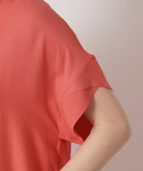 ITS'DEMO / イッツデモ ミニ丈・ひざ丈ワンピース | 【接触冷感／手洗い可】強撚スラブスキッパーワンピース | 詳細21