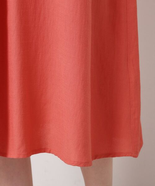 ITS'DEMO / イッツデモ ミニ丈・ひざ丈ワンピース | 【接触冷感／手洗い可】強撚スラブスキッパーワンピース | 詳細22