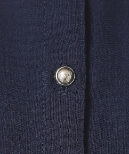 ITS'DEMO / イッツデモ シャツ・ブラウス | 【清涼感／手洗い可】麻調前開きブラウス | 詳細10