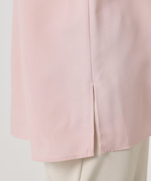 ITS'DEMO / イッツデモ シャツ・ブラウス | 【清涼感／手洗い可】麻調前開きブラウス | 詳細25
