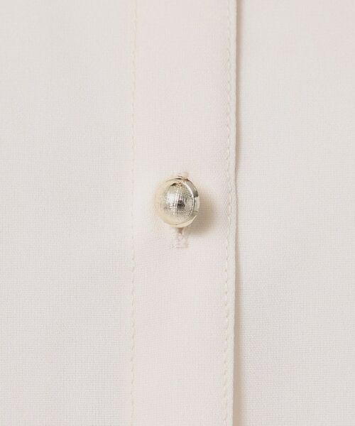 ITS'DEMO / イッツデモ シャツ・ブラウス | 【清涼感／手洗い可】麻調前開きブラウス | 詳細6