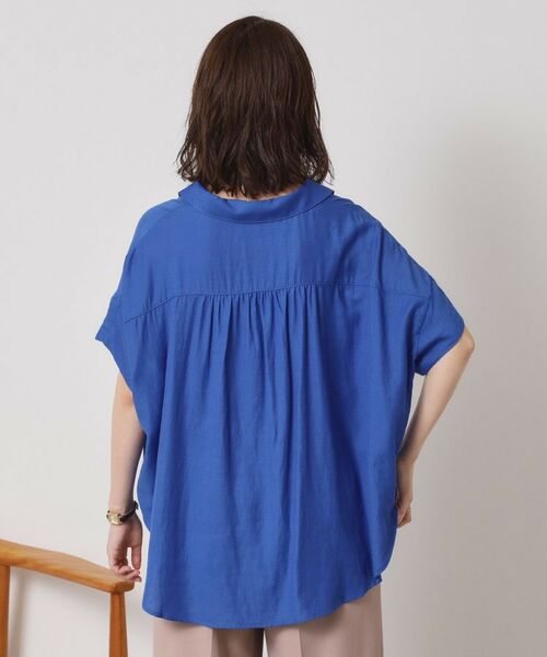 ITS'DEMO / イッツデモ シャツ・ブラウス | 【接触冷感／手洗い可】強撚スラブスキッパーブラウス | 詳細25