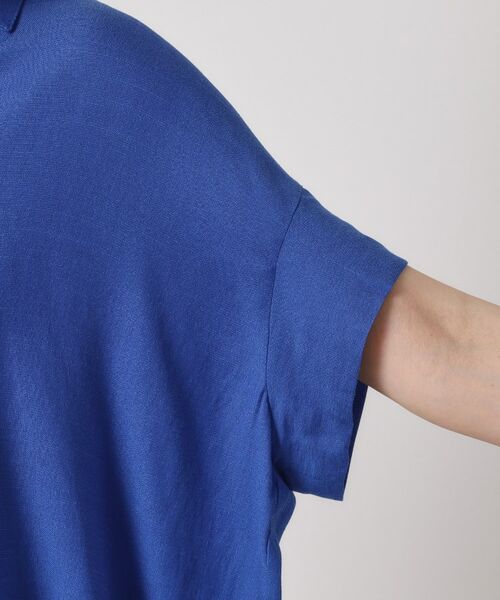 ITS'DEMO / イッツデモ シャツ・ブラウス | 【接触冷感／手洗い可】強撚スラブスキッパーブラウス | 詳細27