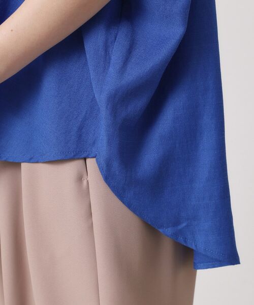 ITS'DEMO / イッツデモ シャツ・ブラウス | 【接触冷感／手洗い可】強撚スラブスキッパーブラウス | 詳細28