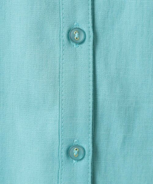 ITS'DEMO / イッツデモ シャツ・ブラウス | 【接触冷感／羽織にも／手洗い可】強撚スラブフリル袖ブラウス | 詳細19