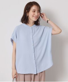 ITS'DEMO / イッツデモ シャツ・ブラウス | 【接触冷感／手洗い可】ショルダータックブラウス