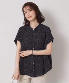 ITS'DEMO / イッツデモ シャツ・ブラウス | 【接触冷感／手洗い可】ショルダータックブラウス