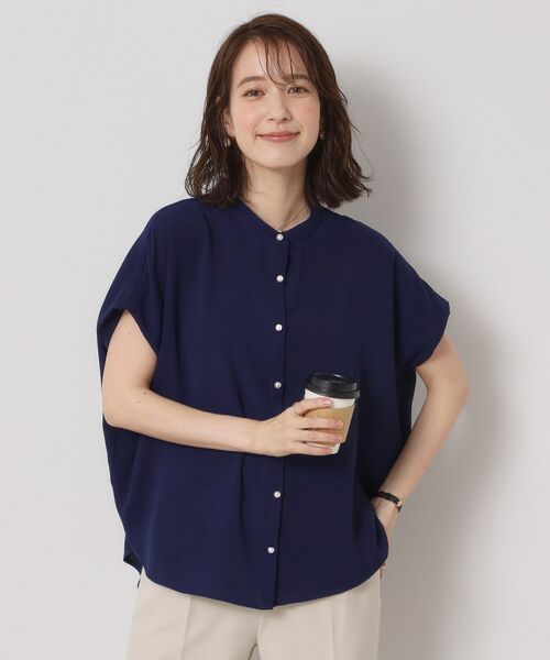 ITS'DEMO / イッツデモ シャツ・ブラウス | 【接触冷感／手洗い可】ショルダータックブラウス | 詳細12