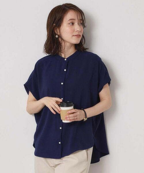 ITS'DEMO / イッツデモ シャツ・ブラウス | 【接触冷感／手洗い可】ショルダータックブラウス | 詳細13