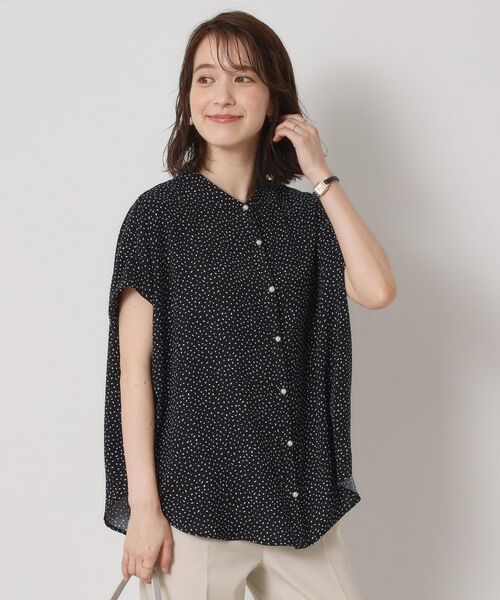 ITS'DEMO / イッツデモ シャツ・ブラウス | 【接触冷感／手洗い可】ショルダータックブラウス | 詳細16