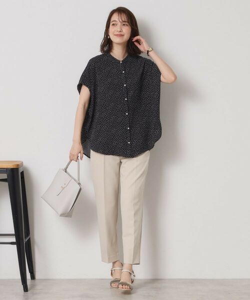 ITS'DEMO / イッツデモ シャツ・ブラウス | 【接触冷感／手洗い可】ショルダータックブラウス | 詳細18