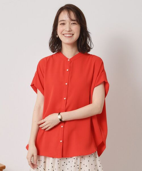 ITS'DEMO / イッツデモ シャツ・ブラウス | 【接触冷感／手洗い可】ショルダータックブラウス | 詳細2