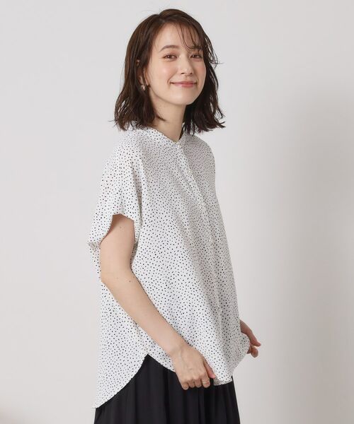 ITS'DEMO / イッツデモ シャツ・ブラウス | 【接触冷感／手洗い可】ショルダータックブラウス | 詳細20