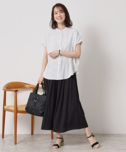 ITS'DEMO / イッツデモ シャツ・ブラウス | 【接触冷感／手洗い可】ショルダータックブラウス | 詳細22