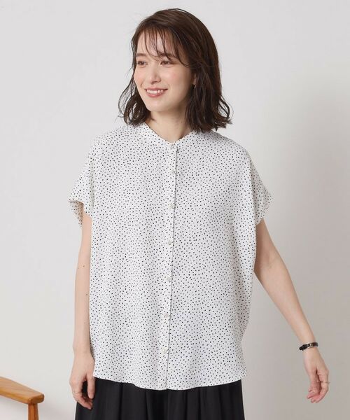 ITS'DEMO / イッツデモ シャツ・ブラウス | 【接触冷感／手洗い可】ショルダータックブラウス | 詳細24