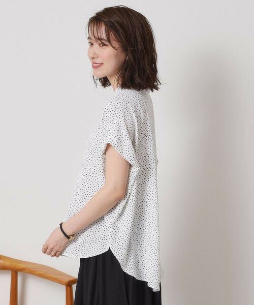 ITS'DEMO / イッツデモ シャツ・ブラウス | 【接触冷感／手洗い可】ショルダータックブラウス | 詳細25