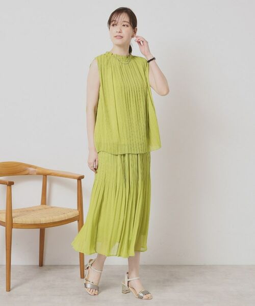 ITS'DEMO / イッツデモ シャツ・ブラウス | 【手洗い可】楊柳プリーツブラウス | 詳細1