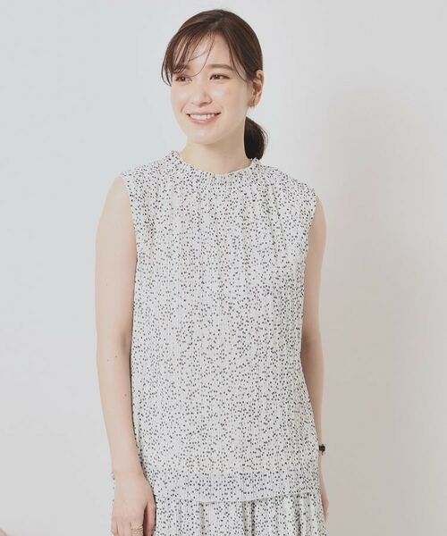 ITS'DEMO / イッツデモ シャツ・ブラウス | 【手洗い可】楊柳プリーツブラウス | 詳細17