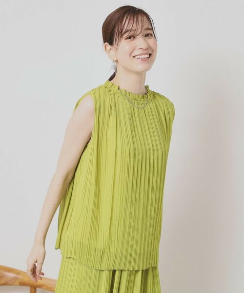 ITS'DEMO / イッツデモ シャツ・ブラウス | 【手洗い可】楊柳プリーツブラウス | 詳細3