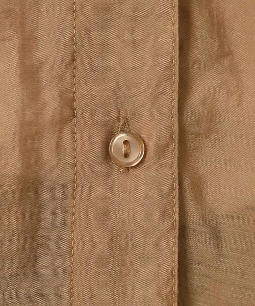 ITS'DEMO / イッツデモ シャツ・ブラウス | 【手洗い可】シアーショート丈シャツ | 詳細8