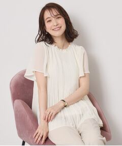 ITS'DEMO / イッツデモ シャツ・ブラウス | 【手洗い可】プリーツブラウス