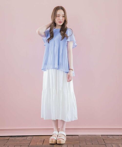 ITS'DEMO / イッツデモ シャツ・ブラウス | 【手洗い可】プリーツブラウス | 詳細1