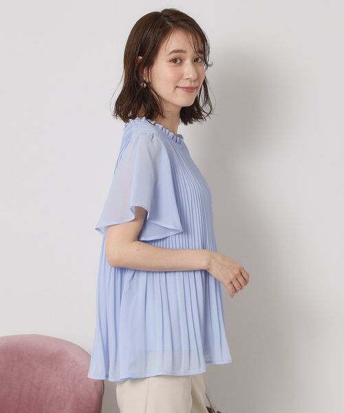 ITS'DEMO / イッツデモ シャツ・ブラウス | 【手洗い可】プリーツブラウス | 詳細14