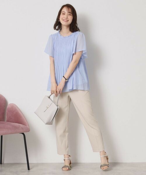 ITS'DEMO / イッツデモ シャツ・ブラウス | 【手洗い可】プリーツブラウス | 詳細15