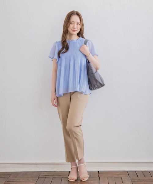 ITS'DEMO / イッツデモ シャツ・ブラウス | 【手洗い可】プリーツブラウス | 詳細4