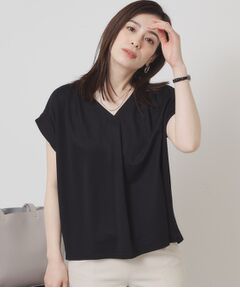 ITS'DEMO / イッツデモ シャツ・ブラウス | 【接触冷感／手洗い可】カノコスキッパーブラウス