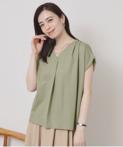 ITS'DEMO / イッツデモ シャツ・ブラウス | 【接触冷感／手洗い可】カノコスキッパーブラウス