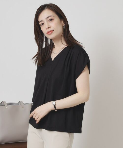 ITS'DEMO / イッツデモ シャツ・ブラウス | 【接触冷感／手洗い可】カノコスキッパーブラウス | 詳細5