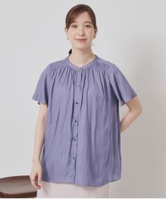 ITS'DEMO / イッツデモ シャツ・ブラウス | 【手洗い可】サテンフレア袖ブラウス