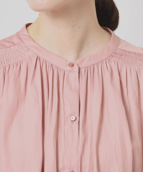 ITS'DEMO / イッツデモ シャツ・ブラウス | 【手洗い可】サテンフレア袖ブラウス | 詳細20