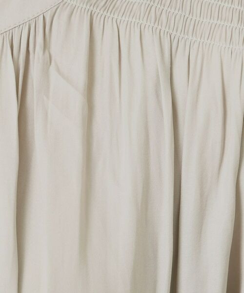 ITS'DEMO / イッツデモ シャツ・ブラウス | 【手洗い可】サテンフレア袖ブラウス | 詳細8