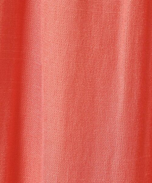 ITS'DEMO / イッツデモ ショート・ハーフ・半端丈パンツ | 【さらりタッチ／ウエストゴム／手洗い可】強撚スラブスカーチョ | 詳細8