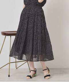 ITS'DEMO / イッツデモ スカート | 【手洗い可／ウエストゴム】楊柳プリーツスカート