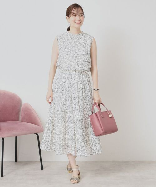 ITS'DEMO / イッツデモ スカート | 【手洗い可／ウエストゴム】楊柳プリーツスカート | 詳細11