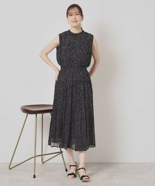 ITS'DEMO / イッツデモ スカート | 【手洗い可／ウエストゴム】楊柳プリーツスカート | 詳細15