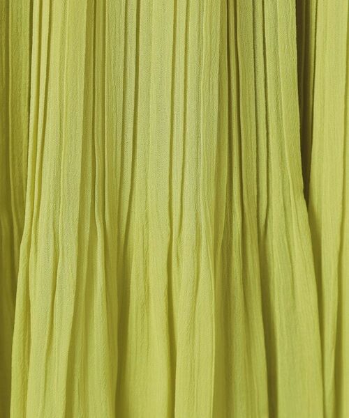 ITS'DEMO / イッツデモ スカート | 【手洗い可／ウエストゴム】楊柳プリーツスカート | 詳細8