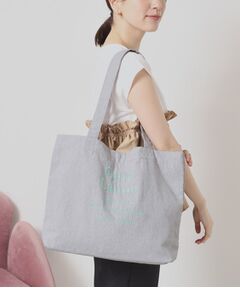 ITS'DEMO / イッツデモ トートバッグ | 【A4対応】ロゴ刺繍ラージトート