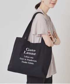 ITS'DEMO / イッツデモ トートバッグ | 【A4対応】ロゴ刺繍ラージトート