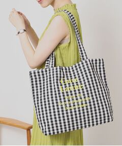 ITS'DEMO / イッツデモ トートバッグ | 【A4対応】ロゴ刺繍ラージトート