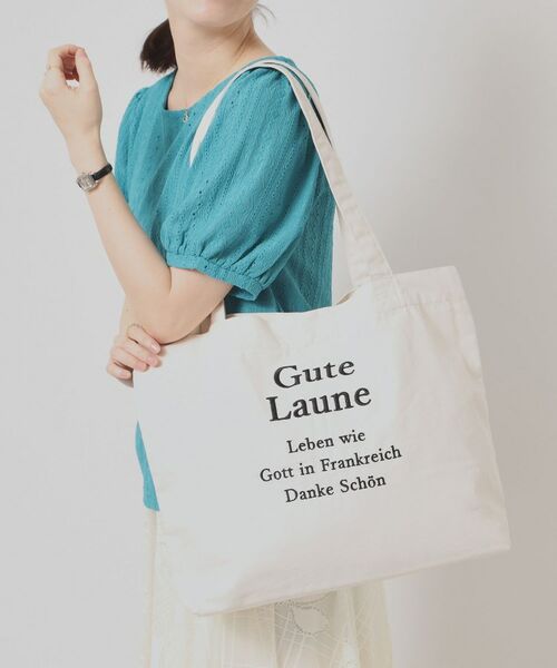 ITS'DEMO / イッツデモ トートバッグ | 【A4対応】ロゴ刺繍ラージトート | 詳細1