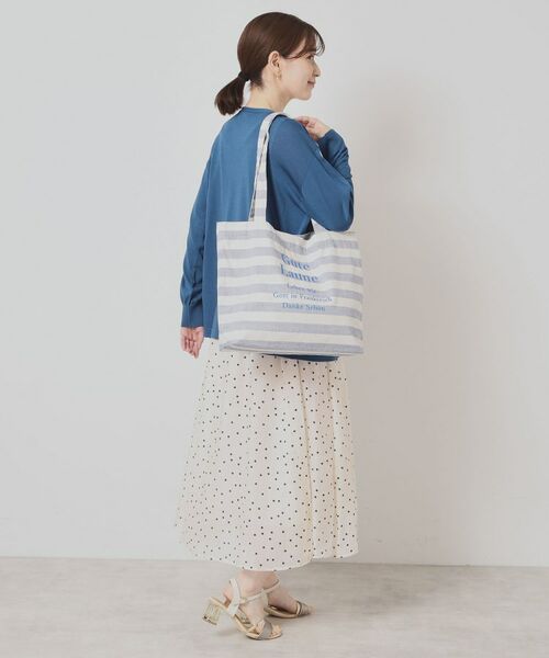 ITS'DEMO / イッツデモ トートバッグ | 【A4対応】ロゴ刺繍ラージトート | 詳細10