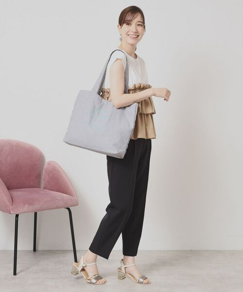 ITS'DEMO / イッツデモ トートバッグ | 【A4対応】ロゴ刺繍ラージトート | 詳細4