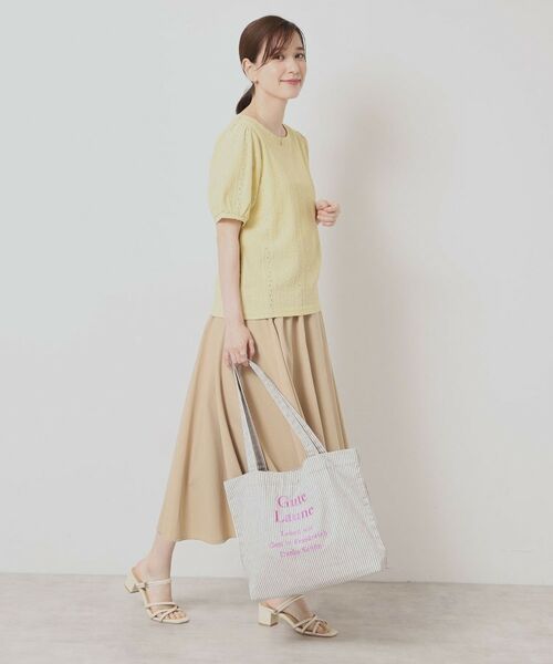 ITS'DEMO / イッツデモ トートバッグ | 【A4対応】ロゴ刺繍ラージトート | 詳細8